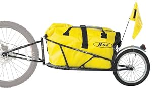 BOB Yak 28 Plus Trailer In Black (Includes Dry Sak)