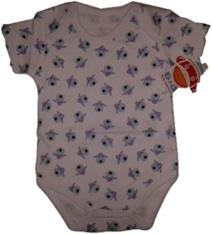 Baby Onesie Blue Dog Unisex Boy Girl Newborn Monkeez and Friends Retired