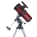 Burgundy Baytronix AstroQuest 6 Short Tube Reflector Telescope EQ Mount by Baytronix
