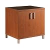 South Shore Furniture, U@Work Collection, Credenza, Autumn Cherry and Solid Black