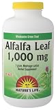 Nature's Life - Alfalfa Leaf, 1000 mg, 500 tablets