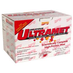 Buy Champion Nutrition UltraMet High-Protein Meal Supplement, Strawberry 20 - 2.7 oz (76 g) servings... by Champion Nutrition