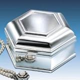 3 INCH HEXAGON JEWELRY BOX