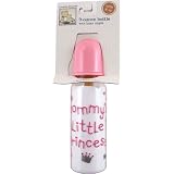 9 oz. Printed Bottle (Latex Nipple), Pink by Luvable Friends