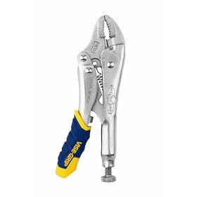 Irwin 09T 5WR Fast Release 1-1 8-Inch Jaw Capacity 5-Inch Curved Jaw Plier with Wire... by Irwin