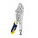 Irwin Industrial Tools 09T 5-Inch and 125-mm Curved Jaw Locking Plier with Wire Cutter