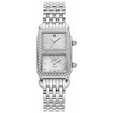Michele Deco Park Dual Time Diamond Ladies Watch MWW06S000001 by Michele