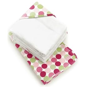 Babylicious Hooded Towel Pink