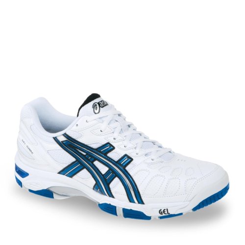 ASICS Men's GEL-Game 3 Tennis Shoe,White/Navy/Silver,13 M
