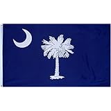 South Carolina 3ft x 5ft Printed Polyester Flag