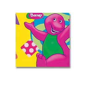 Click here to buy Barney - Party Supplies - Beverage Napkins by Barney.