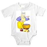 Onesie with chef, cartoons, cow, cook, cartoon, animal