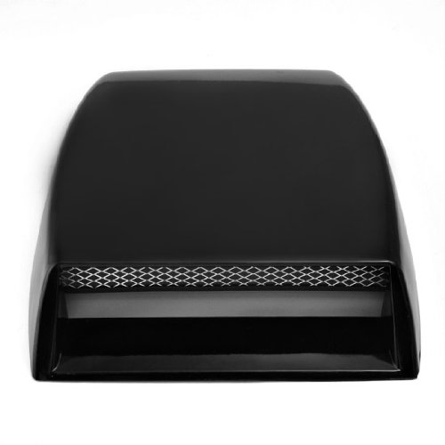 Black Bonnet Air Duct Scoop Flow Intake Turbo Hood Vent Decorative Cover Grille For Mazda Tribute Protege Mazdaspeed3 Mazdaspeed 3 Miata Mazda6 Mazda 6 B-Series
