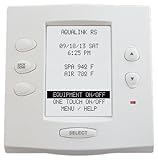 Zodiac 7953 Complete White Surface and Flush Mount Replacement for Zodiac Jandy AquaLink RS OneTouch Control Panel