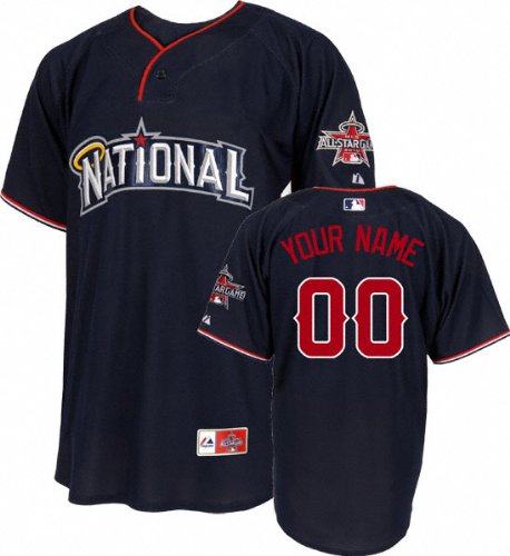 National League 2010 All-Star Game Jersey: Personalized with Your Name Navy Batting Practice Jersey