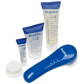 Pretika 4 Piece Acne and Rosacea Facial Regimen Set