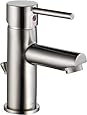 Delta Faucet 559LF-SSPP Trinsic Single Handle Lavatory Faucet, Stainless