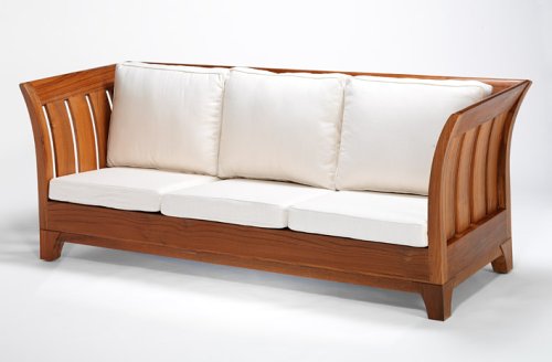  : Picton Three Seat Wooden Sofa