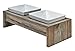 Bowsers Artisan Diner Double Feeder, Medium, Fossil