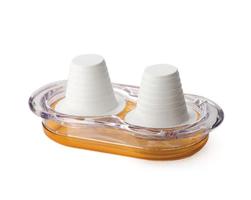 Omada M3840GI Yellow Happy Drink Double Cup Holder for Coffee