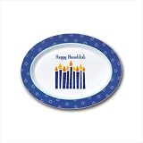 HAPPY HANUKKAH OVAL PLATTER