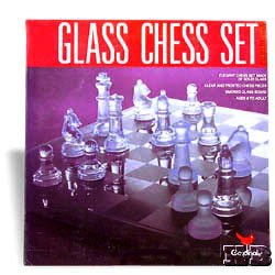 Premier Edition Glass Chess Set