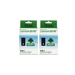 Remanufactured Lexmark 80 (12A1980) Valu 2-Pak: 2 color - by Abacus24-7