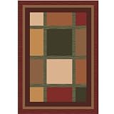 Stainmaster Ababa Area Rug - Russet (2'8x3'10 Rectangle)