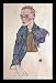Egon Schiele (Private Volunteer) Framed Art Poster Print - 11 X 17