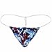 Men's Camouflage G String Thong T-Back Underwear Bikini Briefs