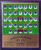 1985 Kansas City Royals World Series Champions Plaque