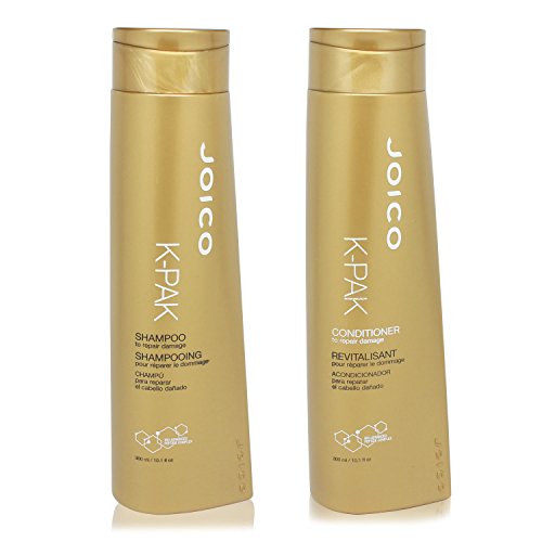 JOICO K PAK Reconstruct Shampoo and Conditioner 10.1oz Duo Set (To repair damaged hair)