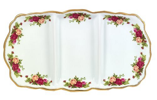 Royal Albert Old Country Roses Rectangular 3-Part Server