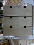 IKEA Mini Wooden Chest Of Drawers, Storage Box, Jewellery Box, Small Bits