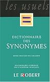 Dictionnaire des synonymes poche