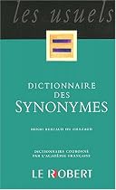 Dictionnaire des Synonymes