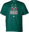 Milwaukee Bucks adidas Primary Logo T-Shirt