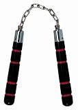 Nunchaku 8 Blk Top/Bot Red Str