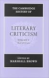 The Cambridge History of Literary Criticism, Vol. 5: Romanticism