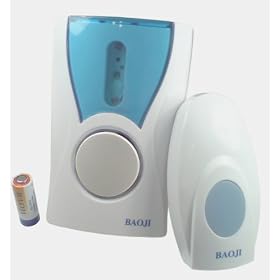 Wireless / Cordless Digital Doorbell 100M Range 32 Different Tunes - White