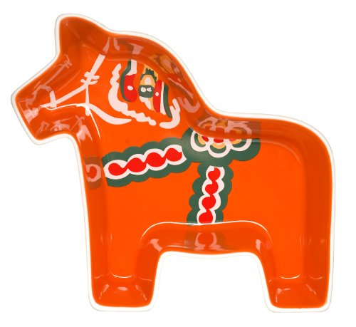 Best Cheap Sagaform 5015862 Stoneware Dala Horse Serving Bowl