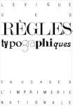 Lexique des r�gles typographiques en...