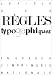 Lexique des r�gles typographiques en usage � l'Imprimerie Nationale