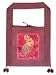 Silk and hemp shoulder bag, 'Rose Chrysanthemums' Image