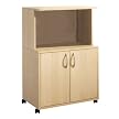 Microwave Cart - Natural Maple
