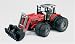 Massey Ferguson 8240 with frontloader and twin tires
