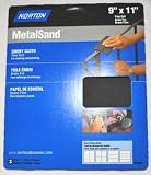 Metal Sandpaper, Fine 9" x 11" Metal Sandpaper, Fine 9" x 11"