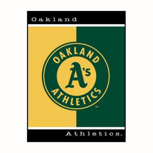 Biederlack Oakland Athletics 60x80 All Star Collection Blanket