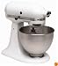 KitchenAid K45SS Classic 250-Watt 4-1/2-Quart Stand Mixer, White