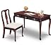 Cherry Finish Secretary Writing Desk & Chair